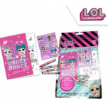 L.O.L. Surprise! Set for coloring with crayons