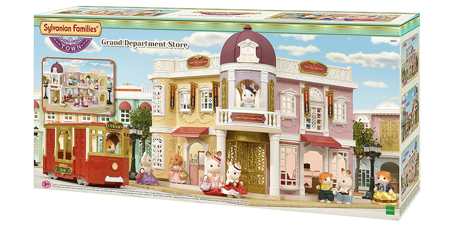 sylvanian families town grand department store gift set